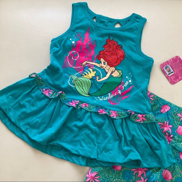 Disney Ariel mermaid 🧜‍♀️ cute set 2161 - Picture 2 of 6